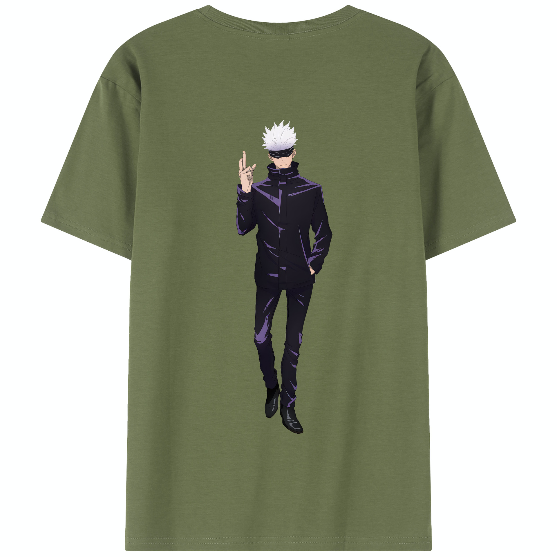 （画像用） 呪術廻戦 Jujutsu Kaisen 綿100％半袖Tシャツ（背面プリント）